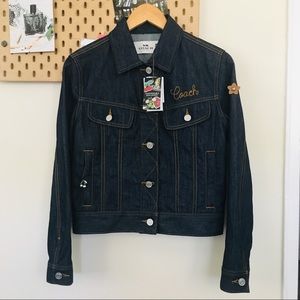 coach jean jacket